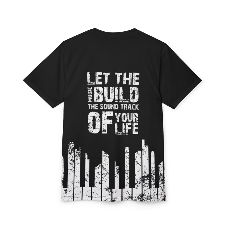 Let The Music Build The Sound Track of You Life – Women’s Full Print T-Shirt - Image 7