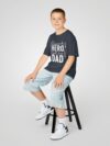 Kids Heavy Cotton™ T-Shirt – 'Hero Dad' Fun Graphic Tee - Image 14
