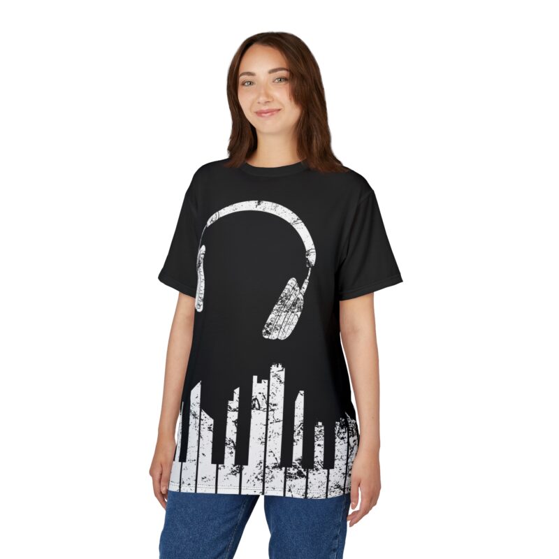 Let The Music Build The Sound Track of You Life – Women’s Full Print T-Shirt