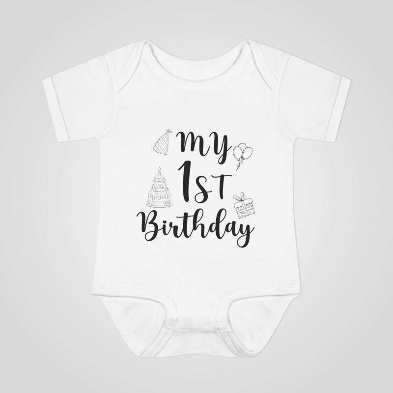 My First Birthday Baby Bodysuit - Sassy Infant Outfit - Image 7