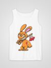 Grunge Bunny Graphic Tank Top - Image 7