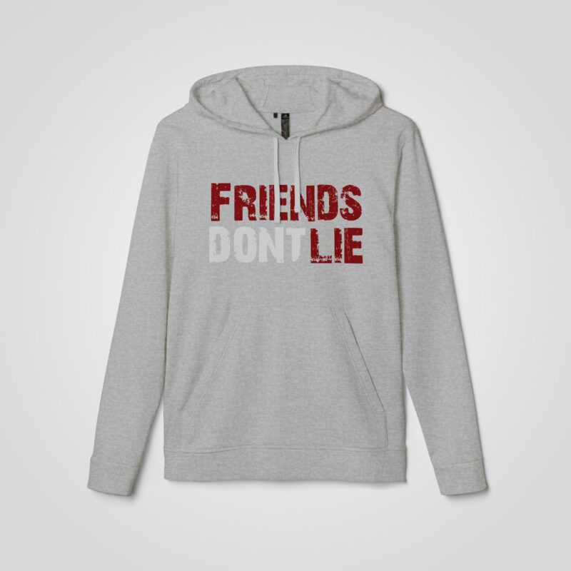 Adidas Men’s Fleece Hoodie – "Friends Don’t Lie" Edition - Image 11