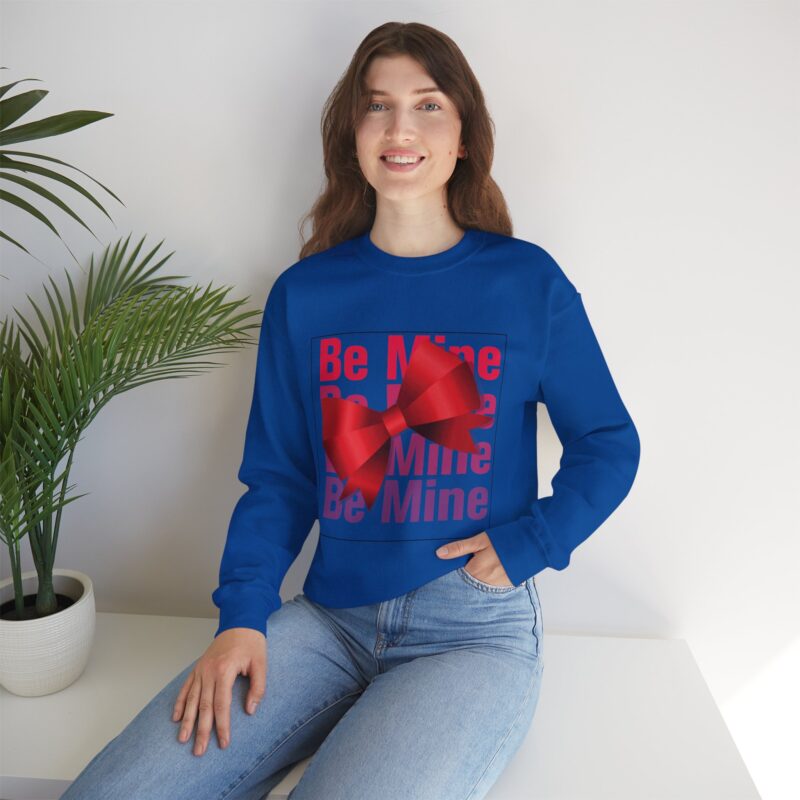 Be Mine – Women’s Heavy Blend™ Crewneck Sweatshirt - Image 9