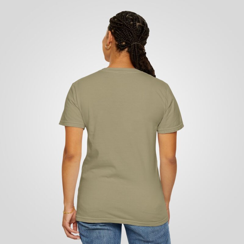 Dream Big, Work Hard, Stay Focused – Women’s Dyed T-Shirt - Image 2