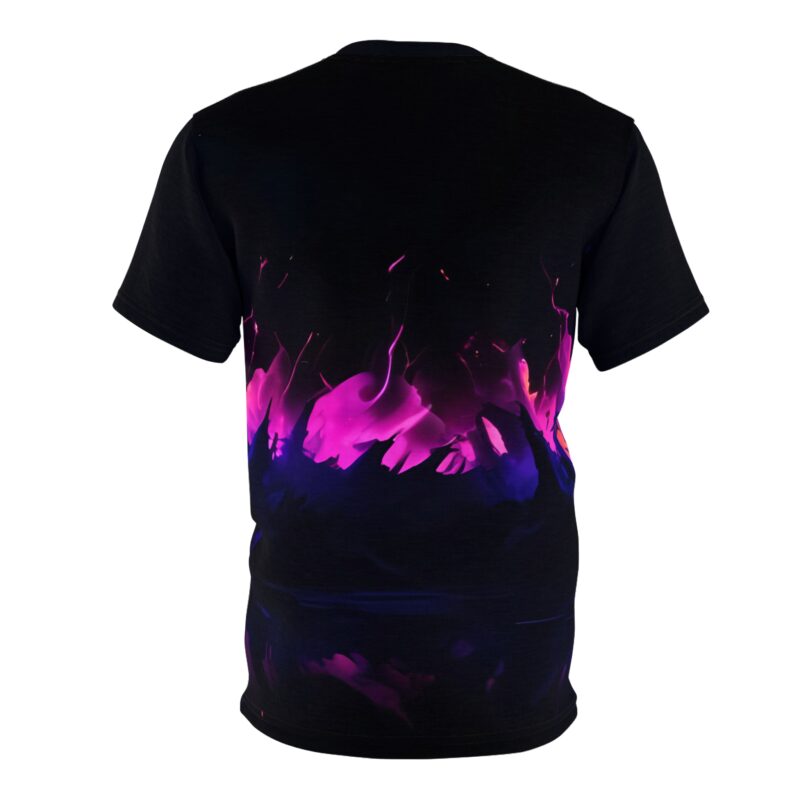 The Cosmic Wolf – Men’s 3D Print T-Shirt - Image 4