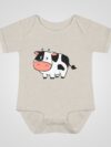 Cute Cow Baby Bodysuit - Sassy Infant Outfit - Image 7