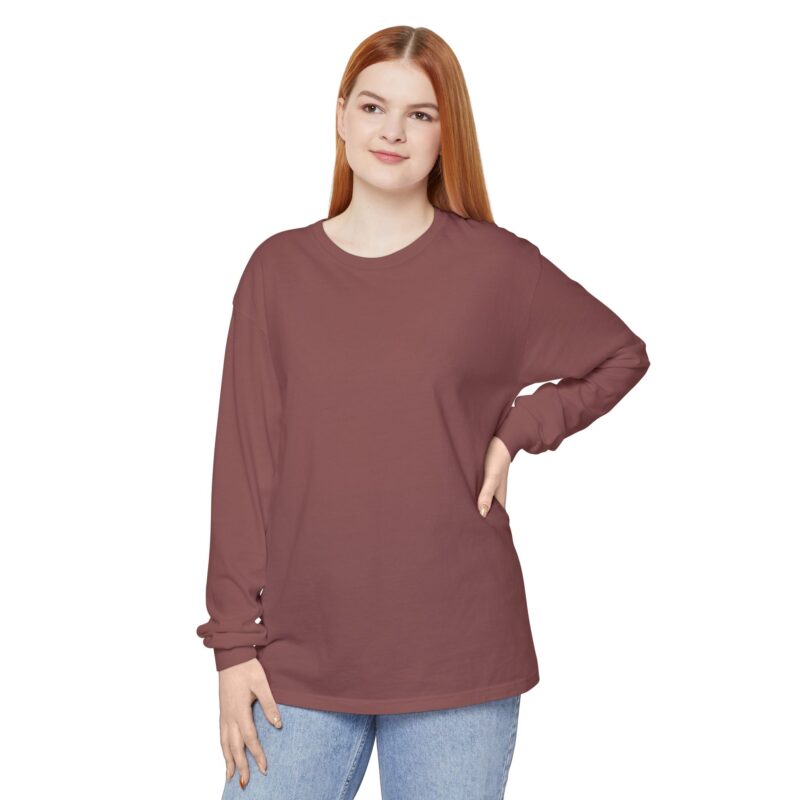 Patriotic Long Sleeve T-Shirt for Women - Mad Cat - Image 2
