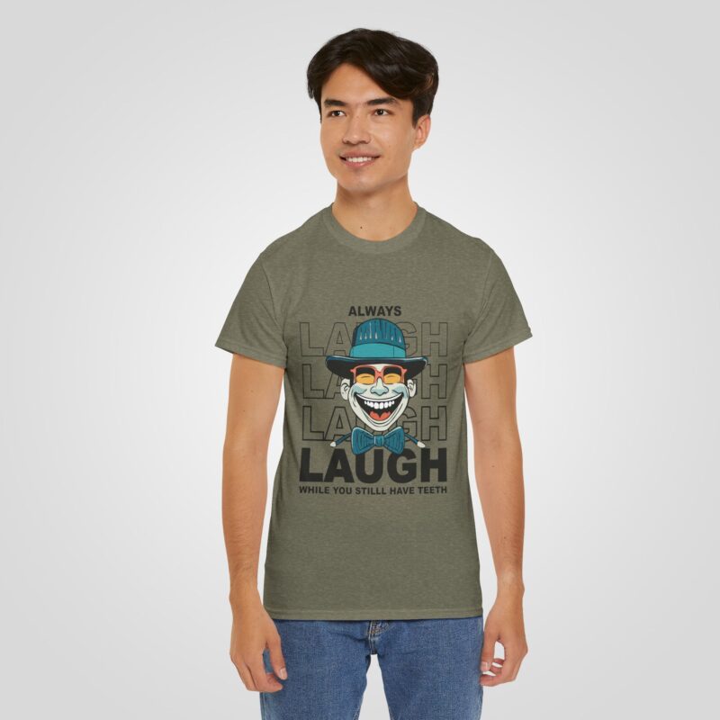 Always Laugh T-Shirt for Men - Image 9