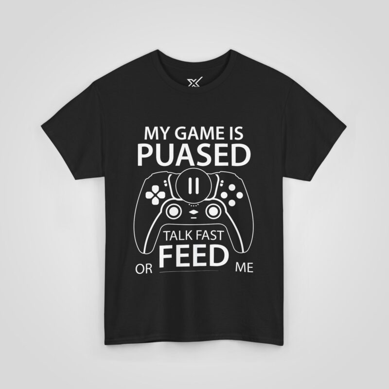 My Game is Puased T-Shirt for Men - Image 6
