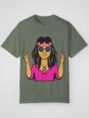 Victory Girl – Women’s Dyed T-Shirt - Image 15