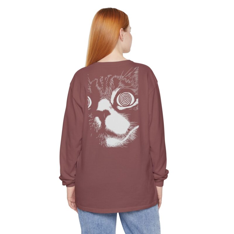 Patriotic Long Sleeve T-Shirt for Women - Mad Cat