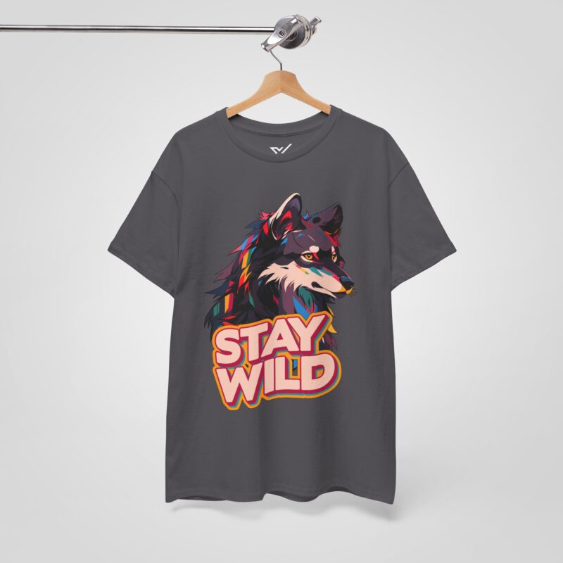 Stay Wild T-Shirt for Men - Image 3
