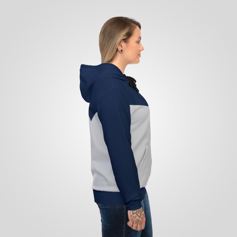 Modern Chevron - Full Print Hoodie for Women - Image 3