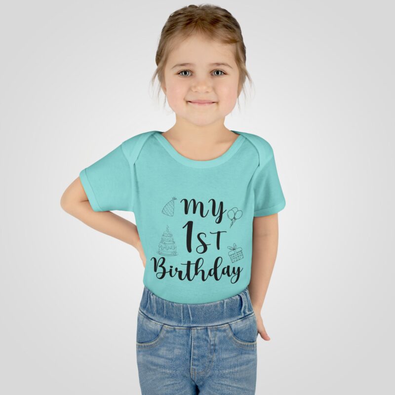 My First Birthday Baby Bodysuit - Sassy Infant Outfit - Image 9
