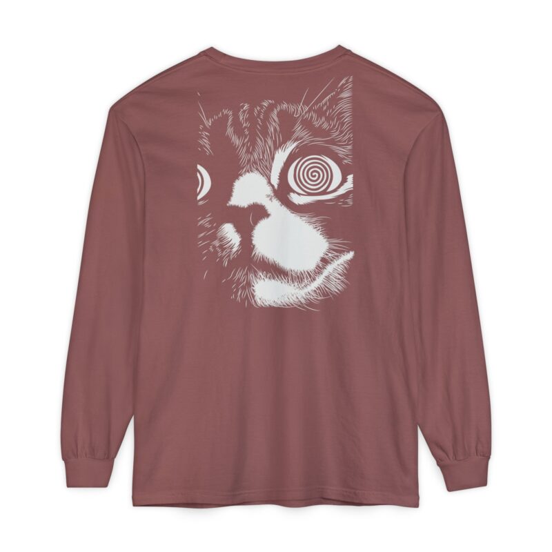 Patriotic Long Sleeve T-Shirt for Women - Mad Cat - Image 4