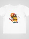 Skateboard Burger Buddy Toddler Tee - Fun T-Shirt for Kids - Image 6