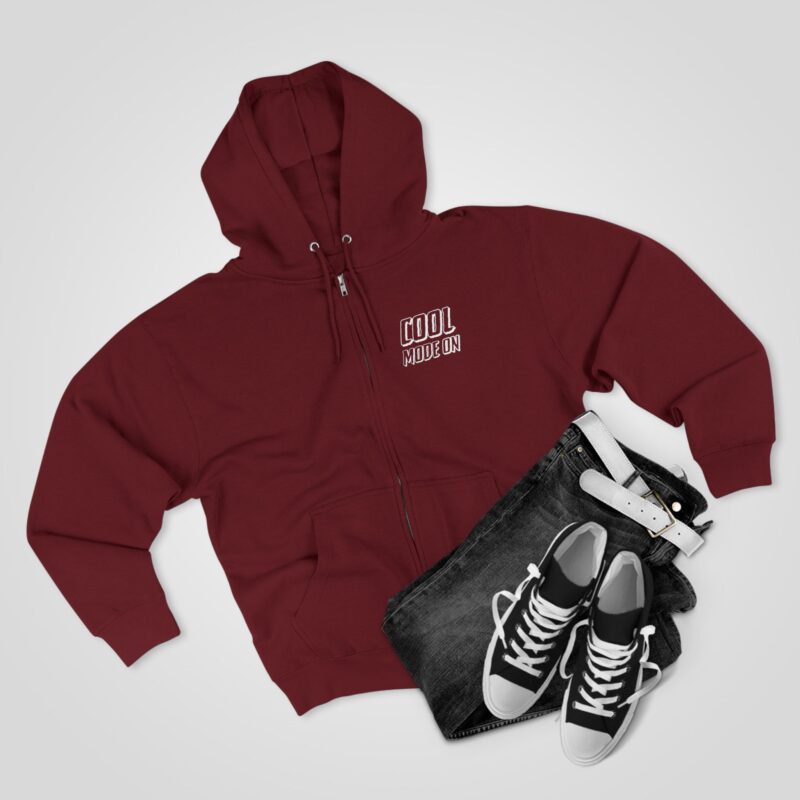 Cool Mode On – Women’s Zip Hoodie - Image 4