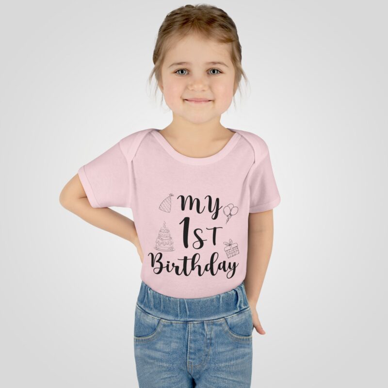 My First Birthday Baby Bodysuit - Sassy Infant Outfit - Image 13