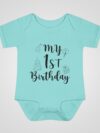 My First Birthday Baby Bodysuit - Sassy Infant Outfit - Image 11