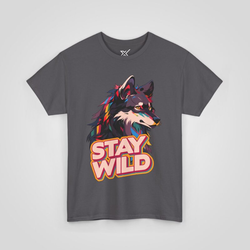 Stay Wild T-Shirt for Men - Image 2
