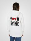 Adidas Women Fleece Hoodie - You Are Mine - Image 5