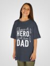 Kids Heavy Cotton™ T-Shirt – 'Hero Dad' Fun Graphic Tee - Image 13