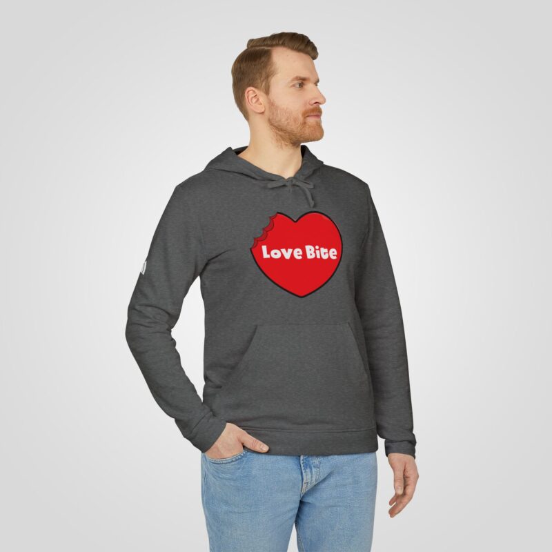 Adidas Men Fleece Hoodie - Love Bite - Image 9