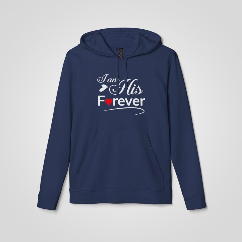 Adidas Women Fleece Hoodie - I am His Forever - Image 11