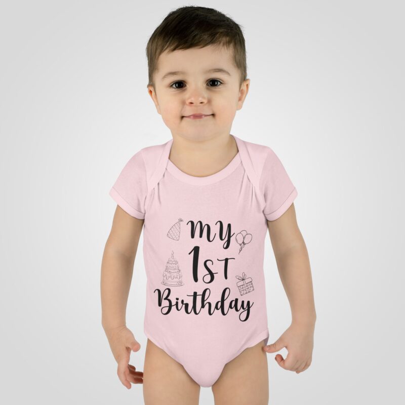 My First Birthday Baby Bodysuit - Sassy Infant Outfit - Image 14