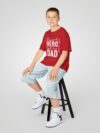 Kids Heavy Cotton™ T-Shirt – 'Hero Dad' Fun Graphic Tee - Image 2
