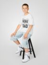 Kids Heavy Cotton™ T-Shirt – 'Hero Dad' Fun Graphic Tee - Image 6