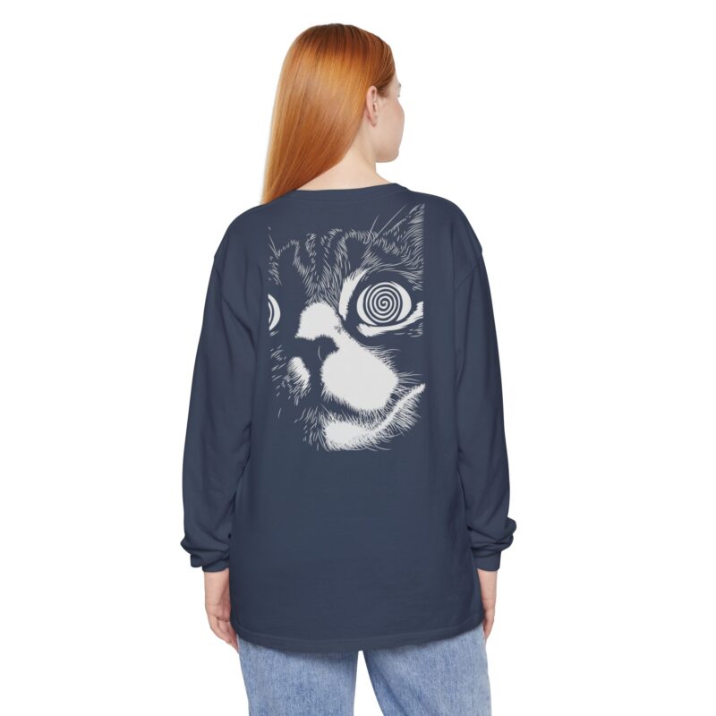 Patriotic Long Sleeve T-Shirt for Women - Mad Cat - Image 5