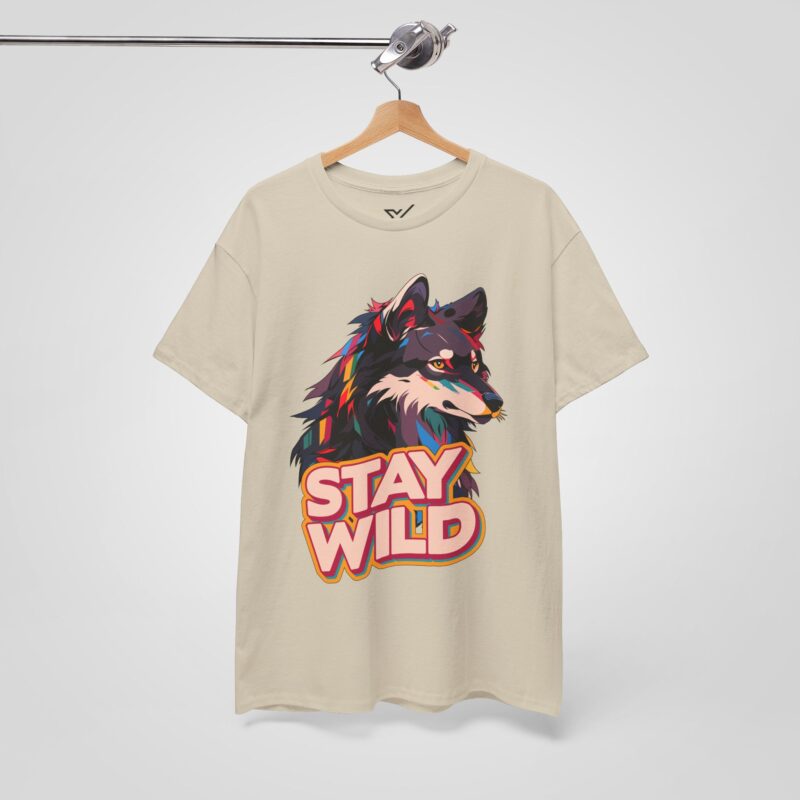 Stay Wild T-Shirt for Men - Image 15
