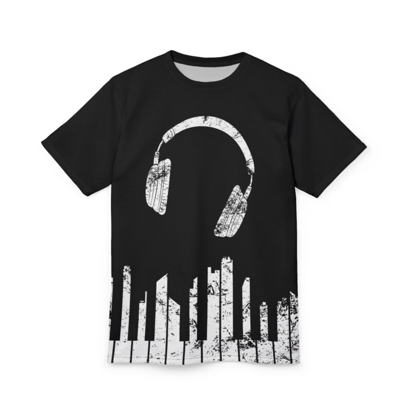 Let The Music Build The Sound Track of You Life – Women’s Full Print T-Shirt - Image 6