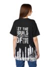 Let The Music Build The Sound Track of You Life – Women’s Full Print T-Shirt - Image 2