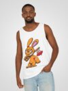 Grunge Bunny Graphic Tank Top - Image 5