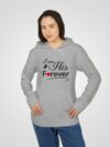 Adidas Women Fleece Hoodie - I am His Forever - Image 5