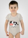 Cute Cow Baby Bodysuit - Sassy Infant Outfit - Image 6