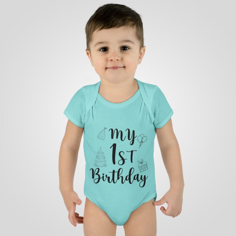 My First Birthday Baby Bodysuit - Sassy Infant Outfit - Image 10