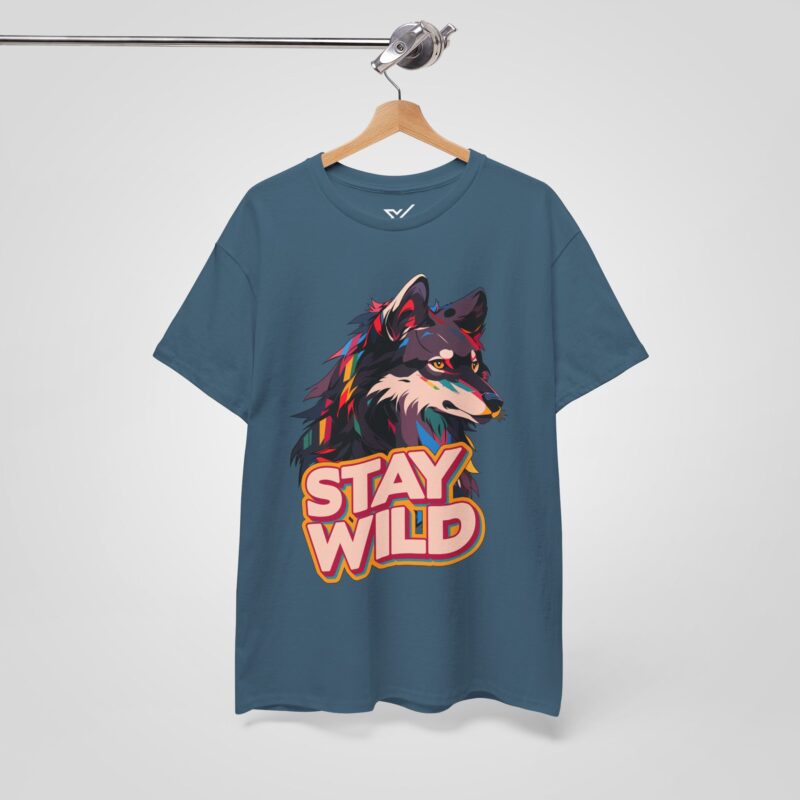 Stay Wild T-Shirt for Men - Image 7
