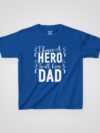 Kids Heavy Cotton™ T-Shirt – 'Hero Dad' Fun Graphic Tee - Image 11