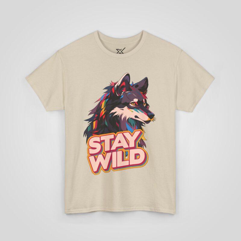 Stay Wild T-Shirt for Men - Image 14